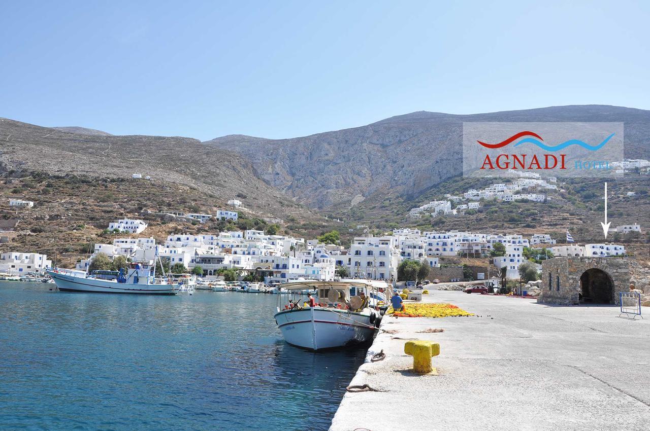 Hotel Agnadi アモルゴス島 エクステリア 写真
